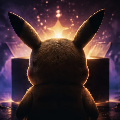 Pullspark brand illustration: a curious collectible character facing a glowing mystery box.